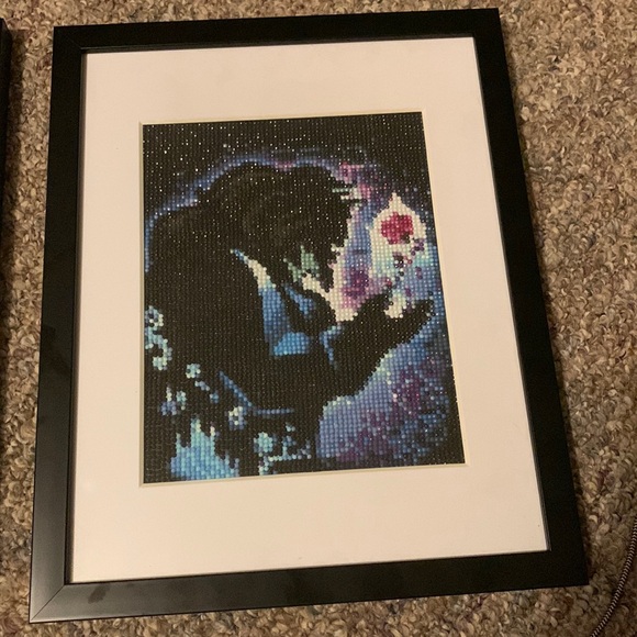 Beauty And The Beast Silhouette Of Beast Diamond Art-Already Made - Picture 3 of 8